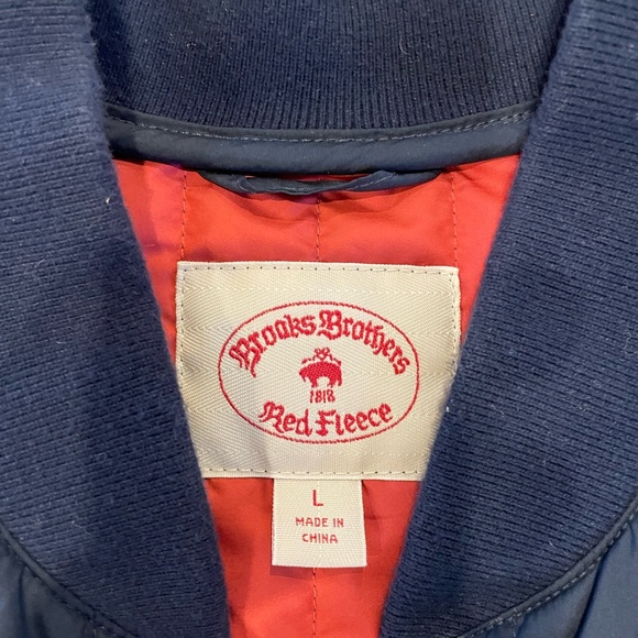 Brooks Brothers Down Polyester Bomber Jacket - Picture 2 of 3